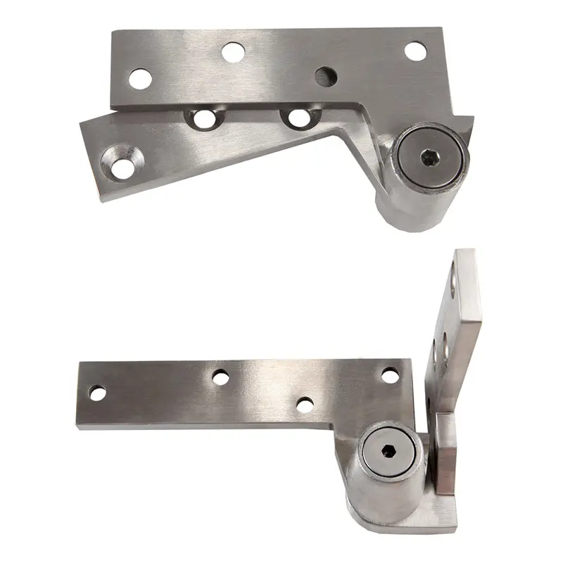 Jamb Mounted 3/4" Offset Pivot SetSatin Stainless Steel / Left Hand