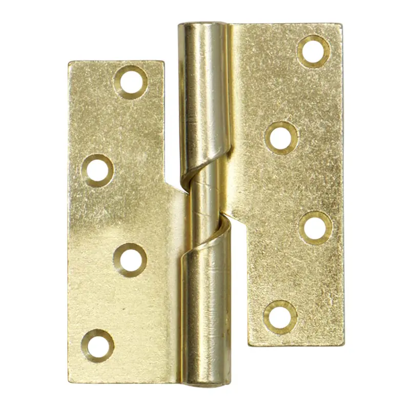 Rising Butt Hinge, Brass PlatedBrass Plated / Left Hand