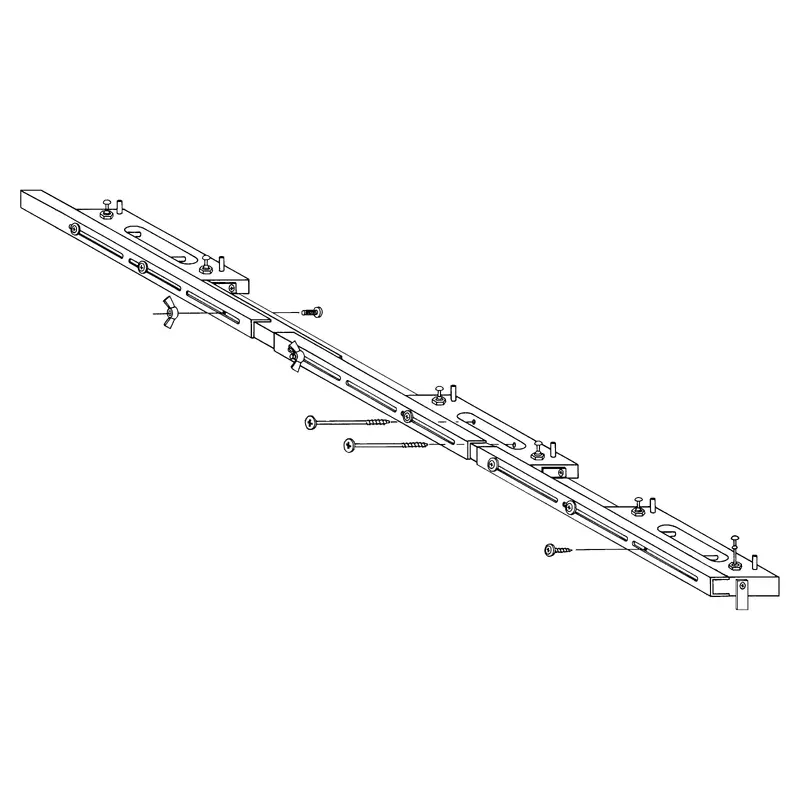 Soss Three Hinge Router Guide System#212