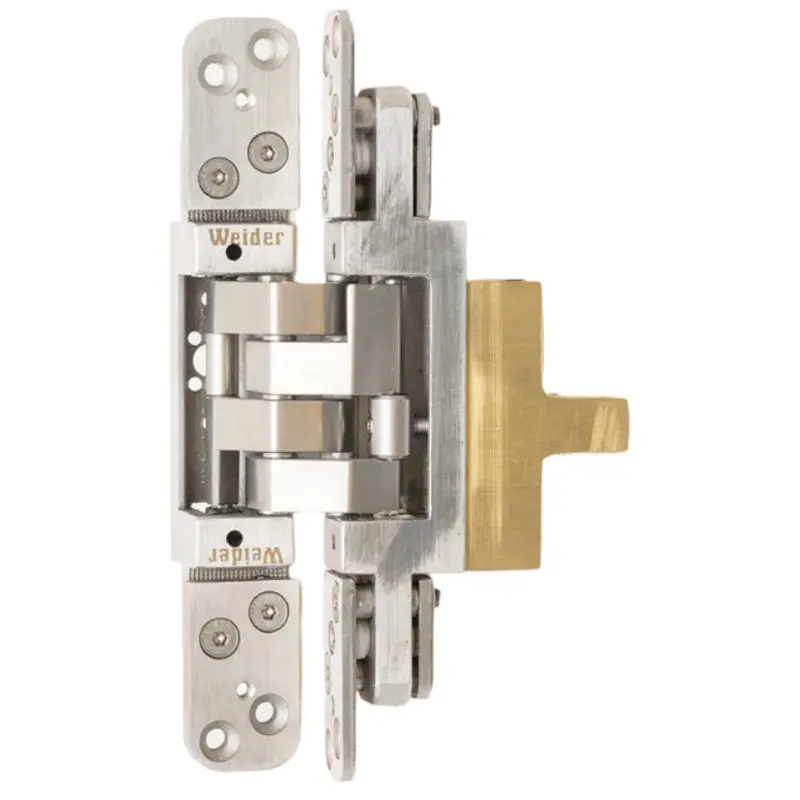 Weider Hold Open 3D Adjustable Concealed HingesSatin Stainless Steel