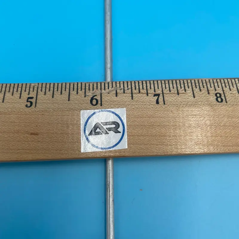 1/8" Metal Round Roman Shade Rib Uncut