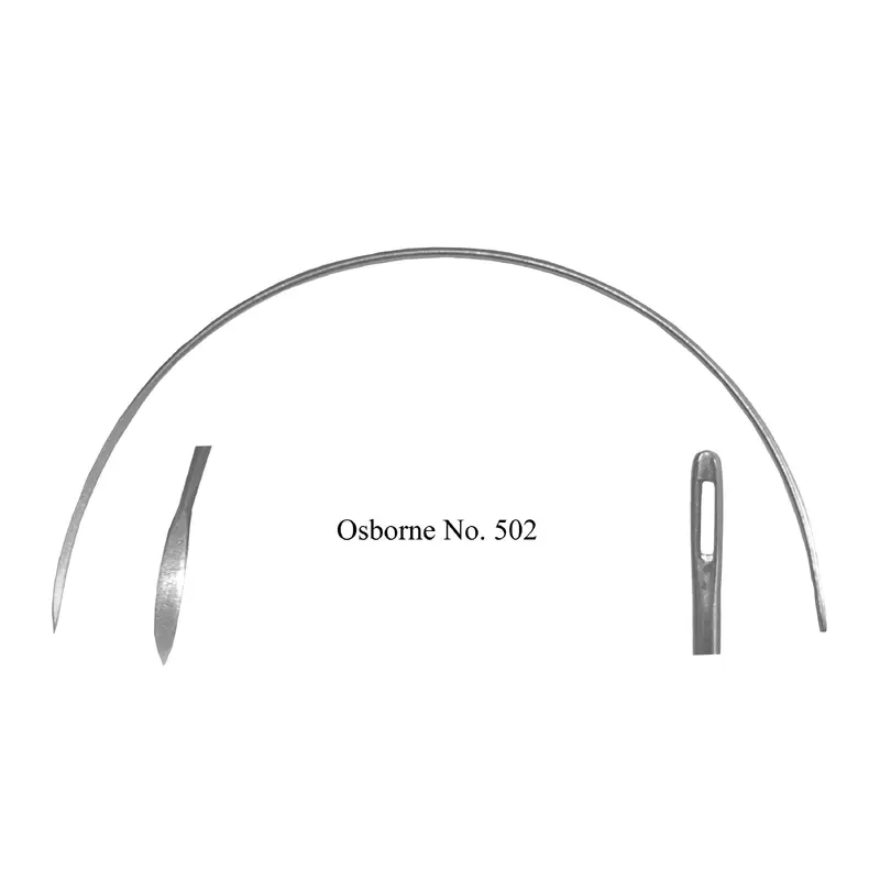 2-1/2" - 17Ga Curved 3 Square Point Heavy Needles 12/pk