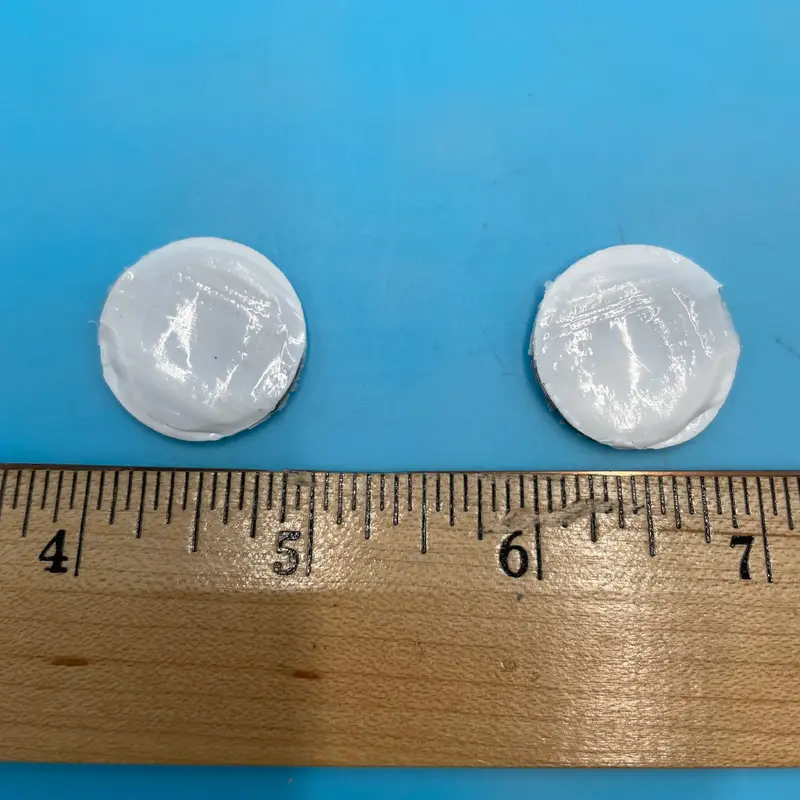 3/4" Vinyl Covered Round Drapery Weights - 100/Box