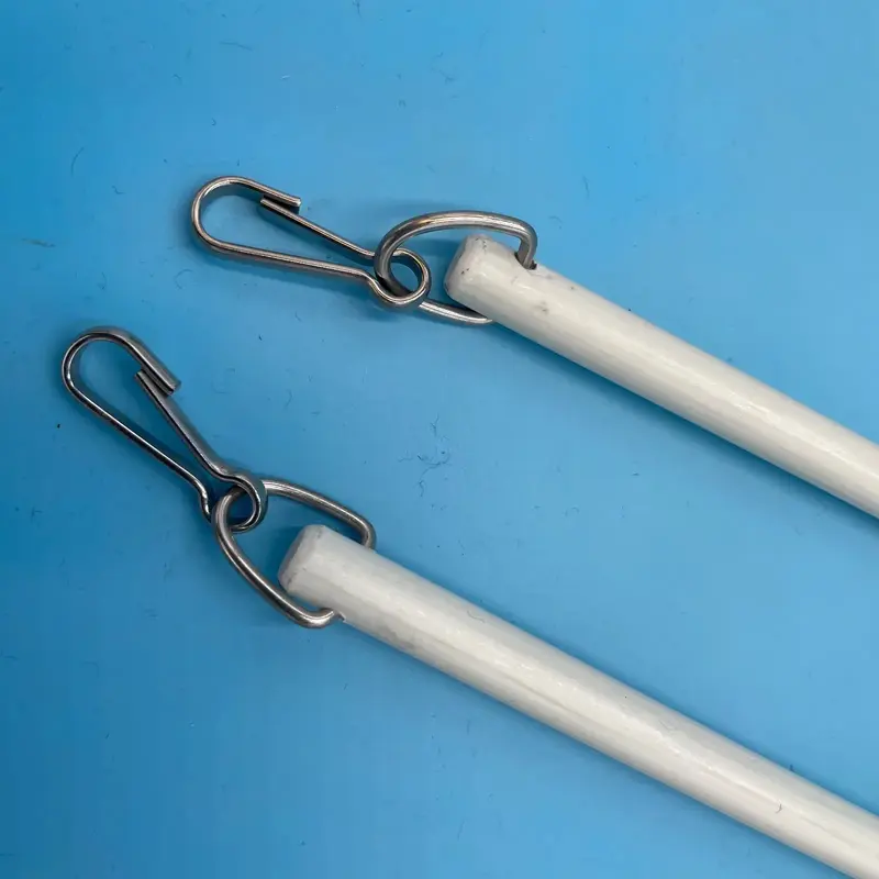 3/8" Fiberglass Curtain Wand Drapery Baton With Clip 1-30/PackSingle / 30"