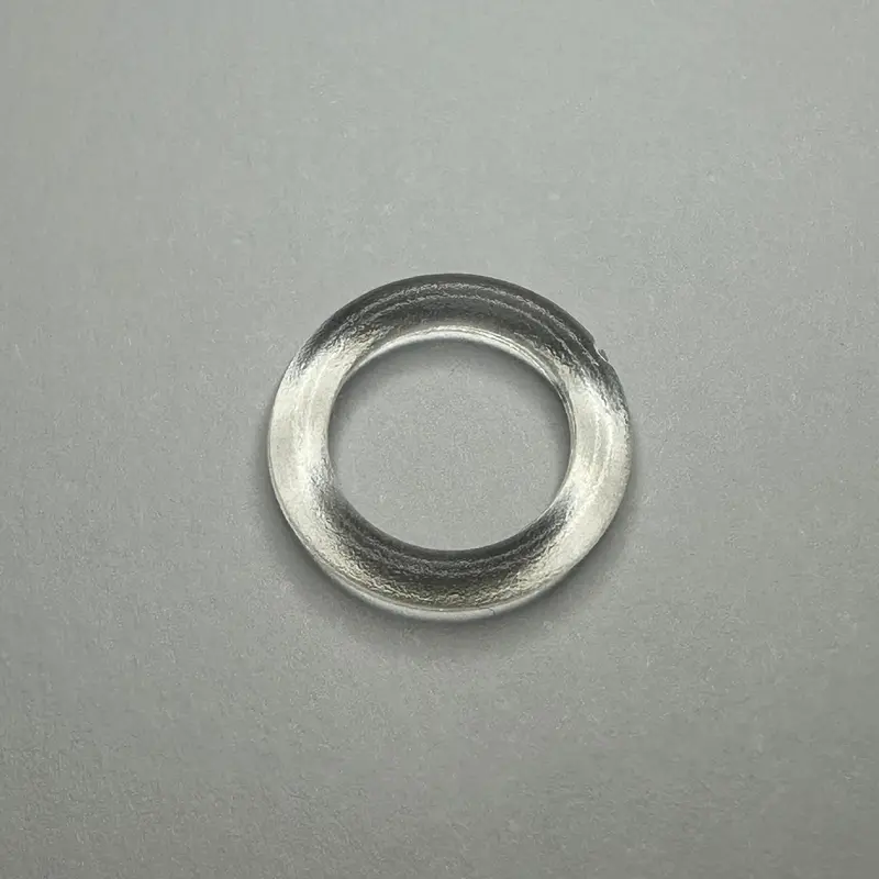 3/8" Roman Shade Rings - Clear (1,000/bag)