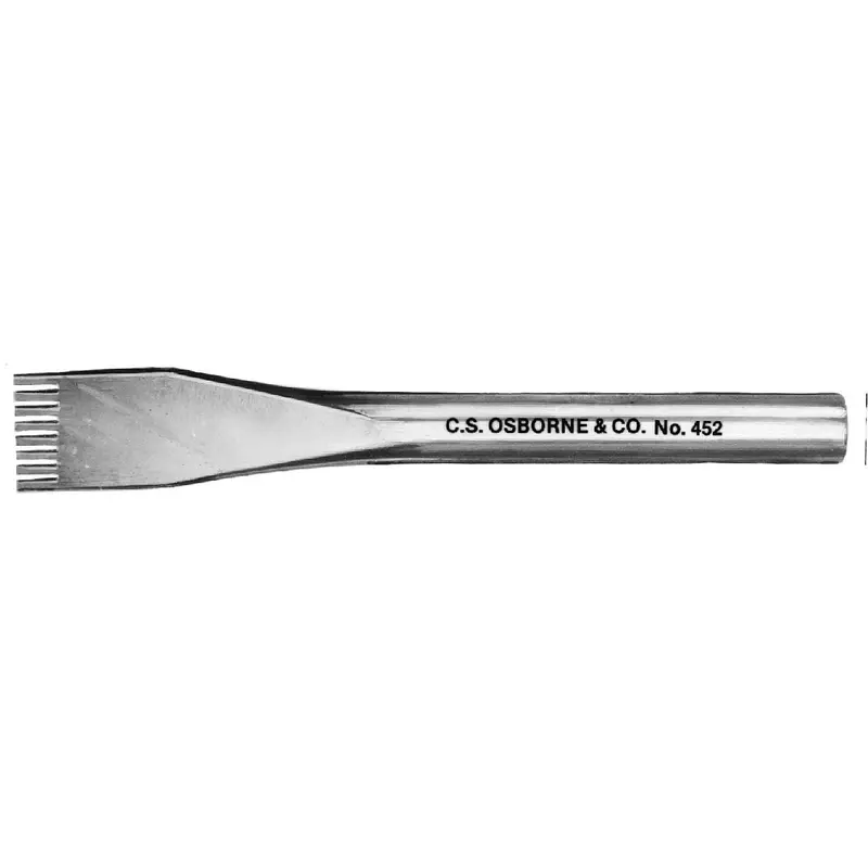 C.S. Osborne Stitching Punch # 452 - 4-3/4" Length