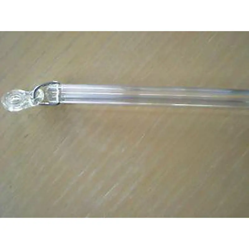 Clear Fluted Acrylic Drapery Baton Curtain Wand With Snap Pack of 1-30Individual / 36"