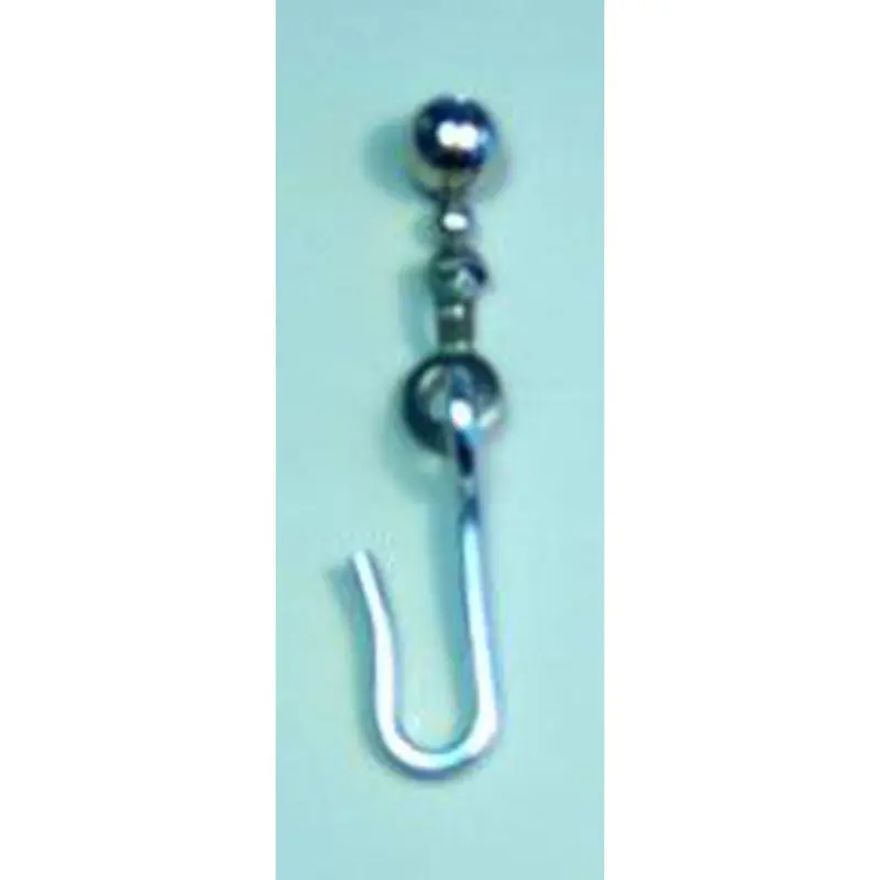 Kirsch Molded Slide With Eyelet - 10 Per Bag - 9686