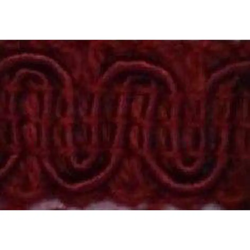 Rayon Scroll Gimp - J18 Wine 36 Yards
