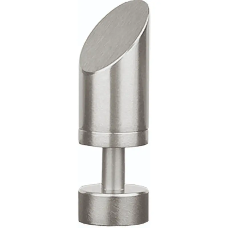 Slant Finial-satin Nickel