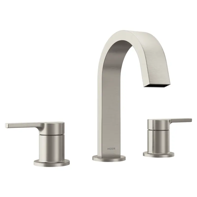 Avri Two-Handle Widespread Bathroom Sink FaucetChrome