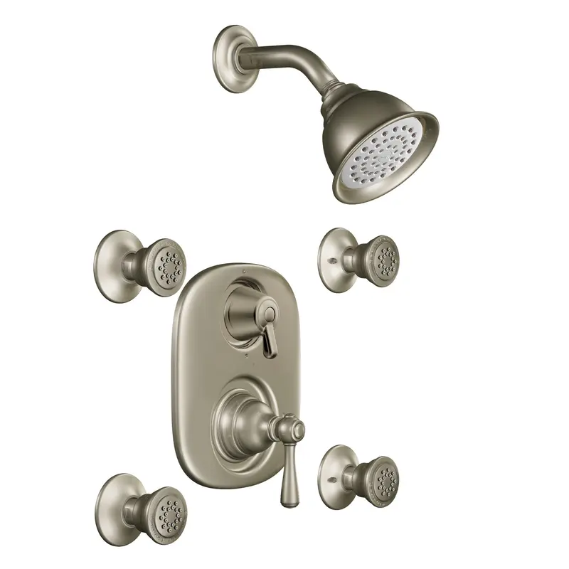 Kingsley Antique nickel Moentrol(R) vertical spaAntique Nickel
