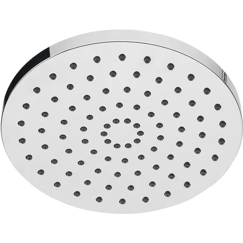 1-Spray 8 in. Single Wall Mount Fixed Rain Shower Head in ChromeOil Rubbed Bronze / 1.35