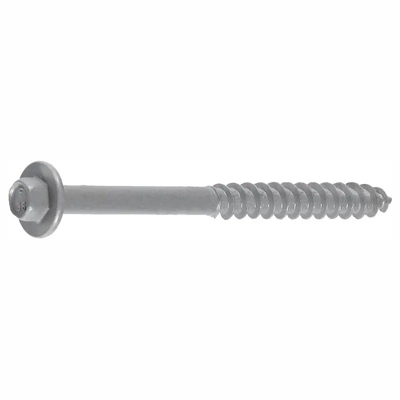 1/4 in. 3-5/8 in. LedgerLok External Hex Drive, Hex Head Ledger Board Wood Screw Fasteners (50-Pack).9 / 12 / 0.9
