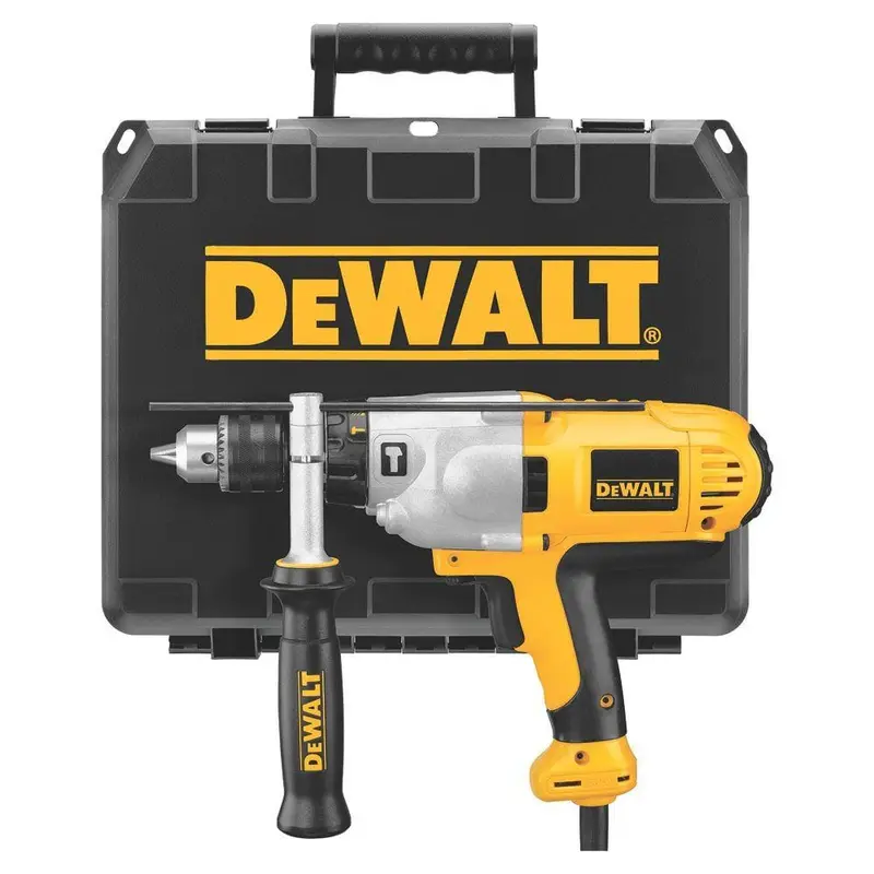 10 Amp 1/2 in. VSR Mid-Handle Grip Hammer Drill Kit