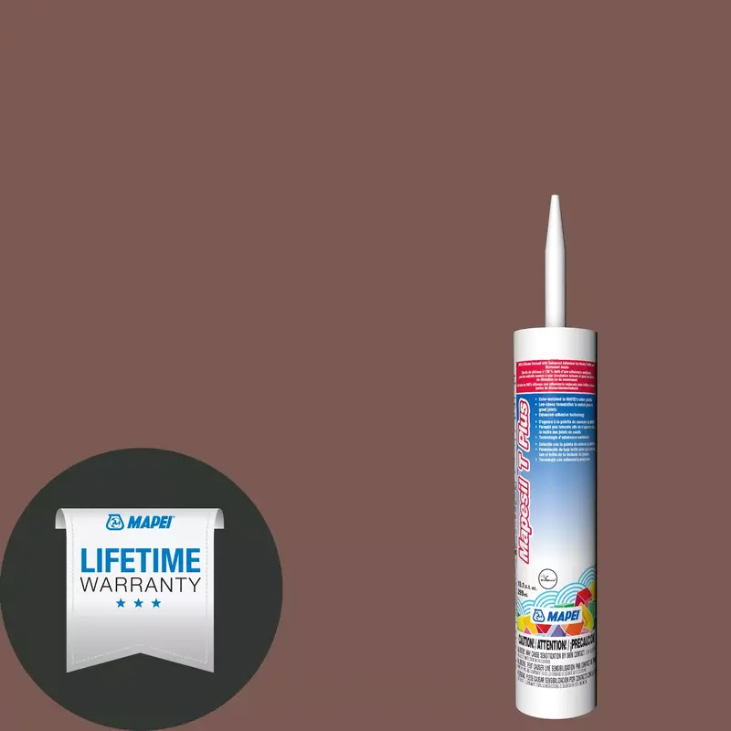 113 Brick Red Mapesil T Plus Silicone Caulk