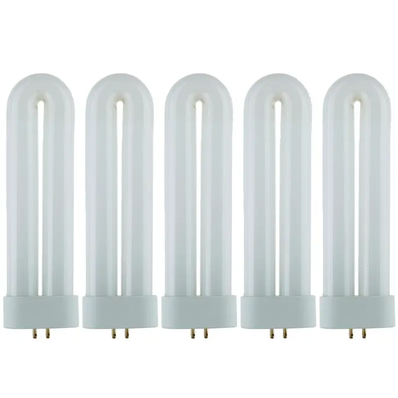 12-Watt FUL CFL T6 Plugin Fluorescent Black Light Bulb, Black Light (5-Pack).4 / each
