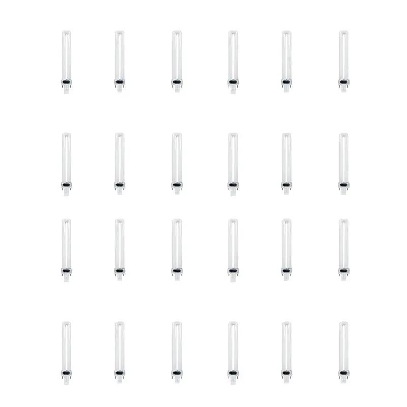 13-Watt Equivalent PL CFLNI Twin Tube 2-Pin Plug-in GX23 Compact Fluorescent CFL Light Bulb, Bright White 3500K(24-Pack)Bright White / 3.8 / GX23