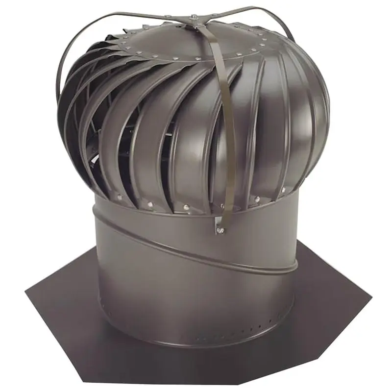 14 in. Weathered Bronze Aluminum Externally Braced Whirlybird Wind Turbine7.75 / each