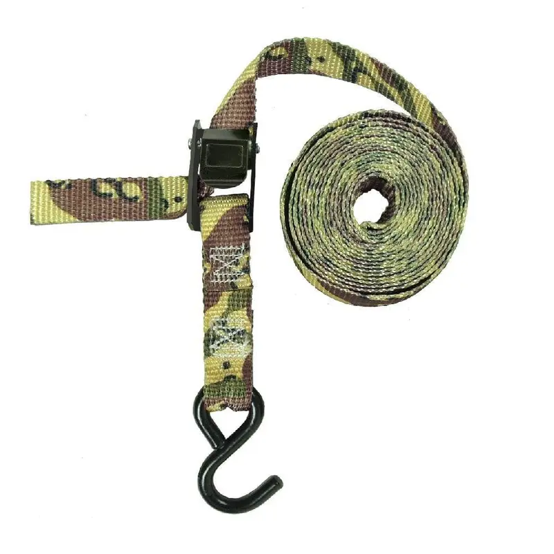 16 ft. x 1 in. x 400 lbs. Cam Buckle Tie-Down in Desert Camo