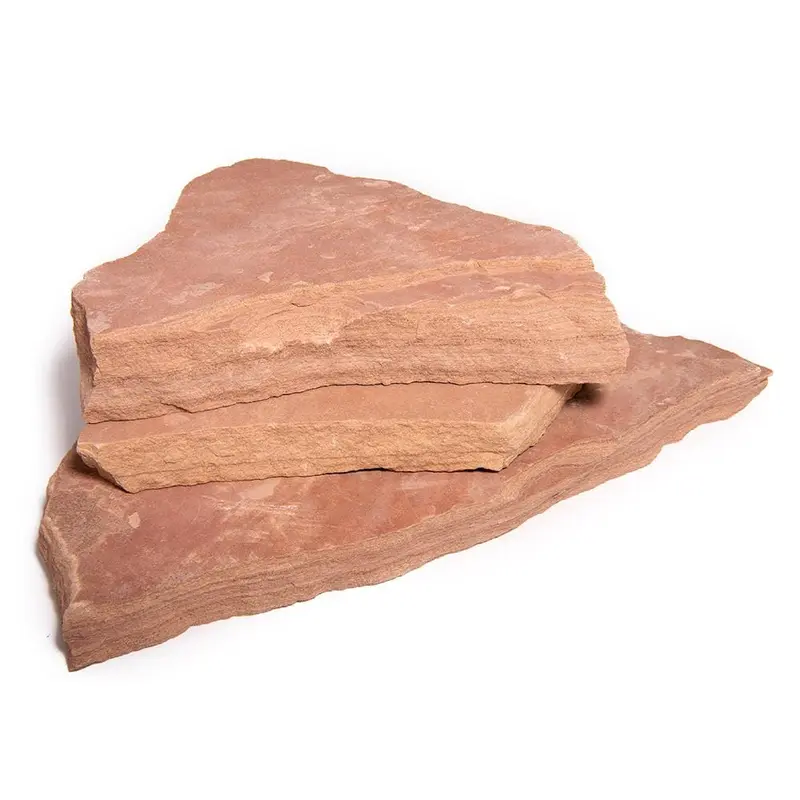 16 in. x 12 in. x 2 in. 120 sq. ft. Arizona Rosa Natural Flagstone for Landscape, Gardens and Pathways16 x 12 / Klondike Gold / 2000
