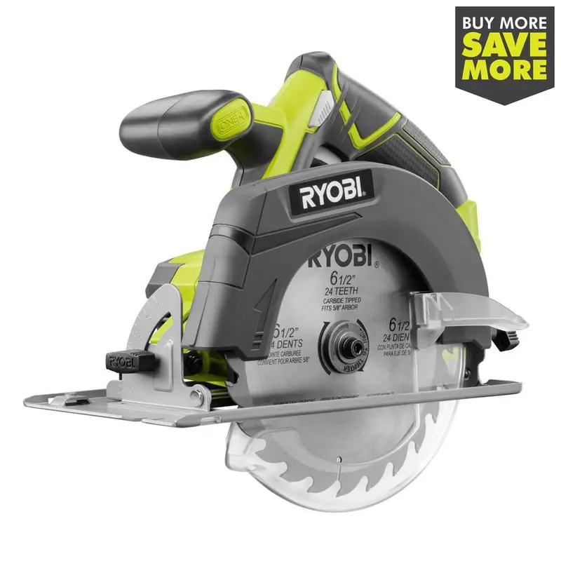 18-Volt ONE  Cordless 6-1/2 in. Circular Saw (Tool Only)Tool Only / 4.64