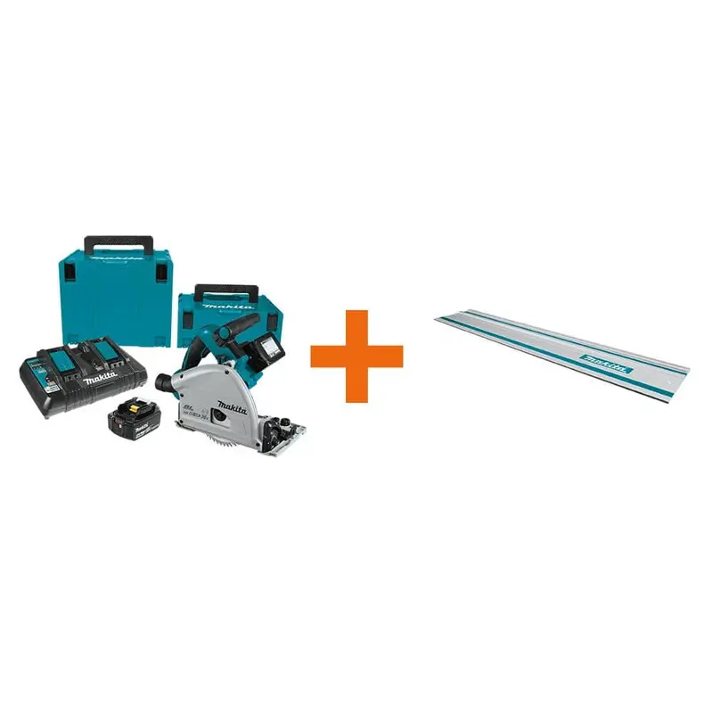 18-Volt X2 LXT Lithium-Ion (36V) Brushless 6-1/2 in. Plunge Circular Saw Kit 5.0Ah with bonus 39 in. Metal Guide Rail9 / each