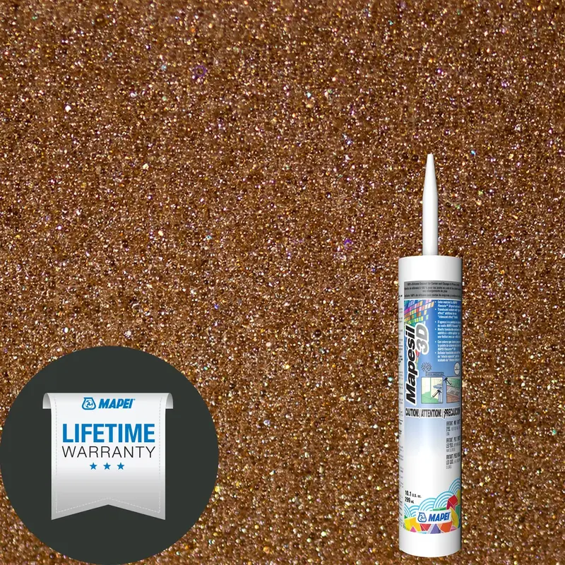 208 Copper Dawn Mapesil 3D Silicone Caulk