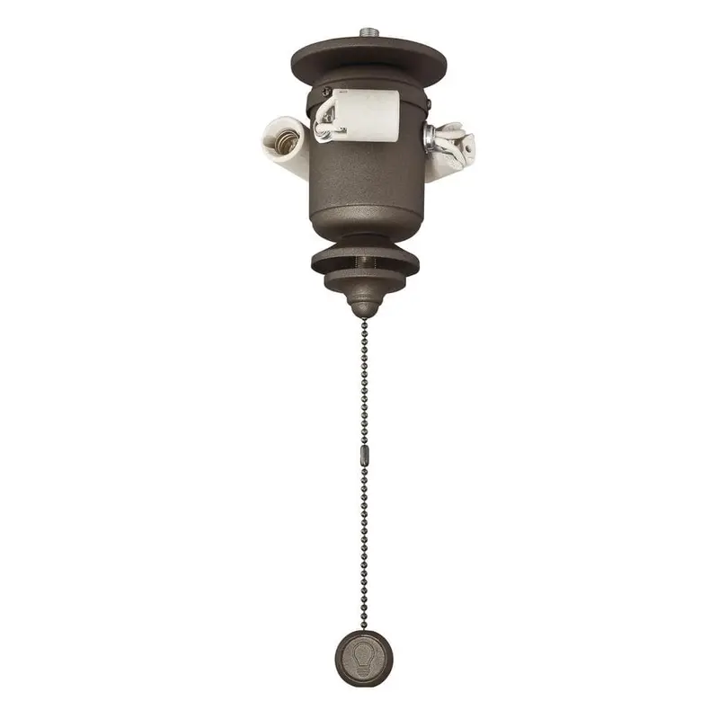 3-Light Matte Greige Ceiling Fan Bowl Fitter LED Light Kiteach
