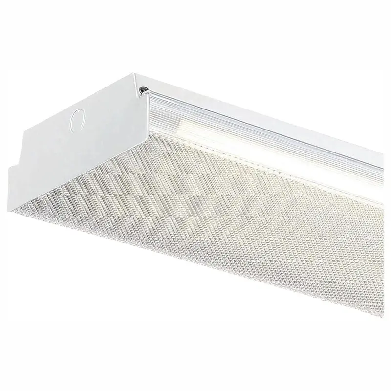 4 ft. x 9 in. 14-Watt 2-Light White LED MV Wraparound Light with Battery Backup and 1800 Lumens T8 Flex Tubes 5000K9.5 / each