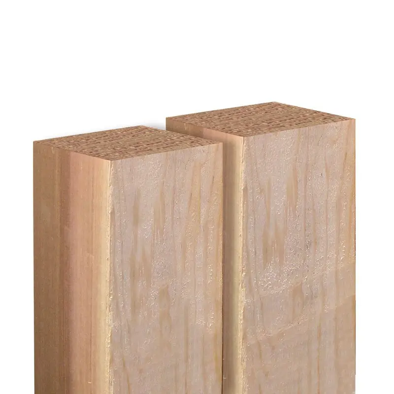 4 in. x 4 in. x 8 ft. Western Red Cedar Fence Post (2-Pack)40 / package