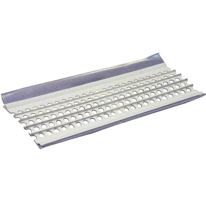 6 ft. White Vinyl Leaf Guard Plus