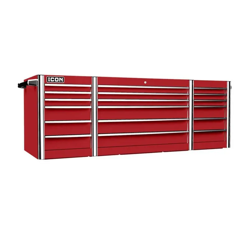 73 in. Professional Top Chest - Red