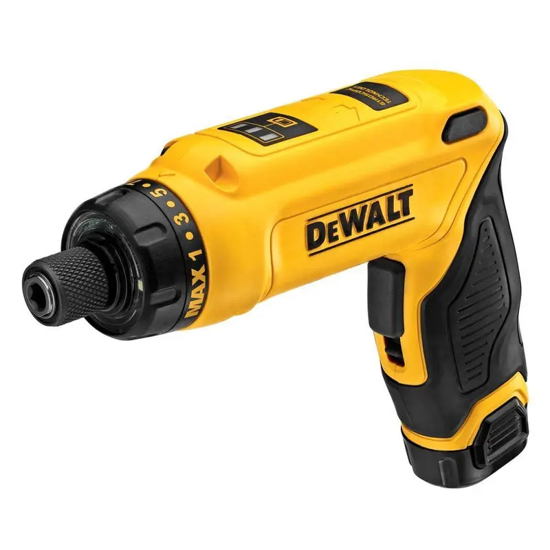 8-Volt MAX Lithium-Ion Cordless Gyroscopic Screwdriver with Adjustable Handle with Battery 1Ah, 1-Hour Charger and Bag3.1 / each