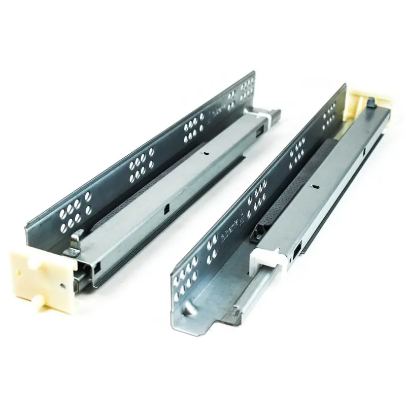 9 in. Soft Close Full Extension Under Mount Cabinet Drawer Slide 100 lbs. (1-Pair)2 / package