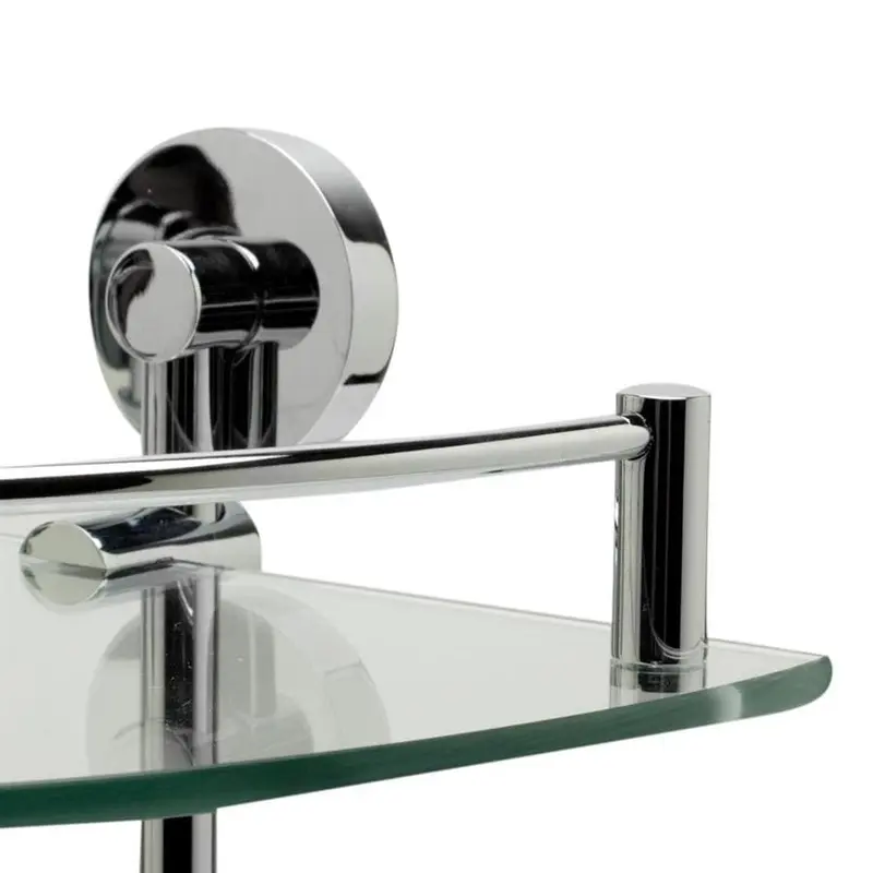 ALFI brand 9.625-in H Screw mount Solid brass Polished chrome Hanging Shower Caddy