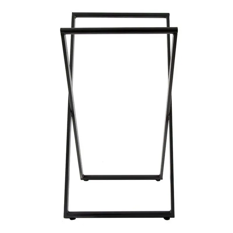 allen   roth Matte Black Towel Rack
