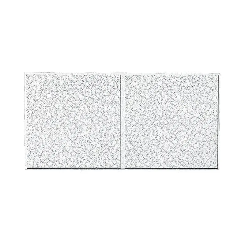 Armstrong Ceilings 48-in x 24-in Cortega 10-Pack White Patterned 9/16-in Drop Acoustic Panel Ceiling Tilessq/ft