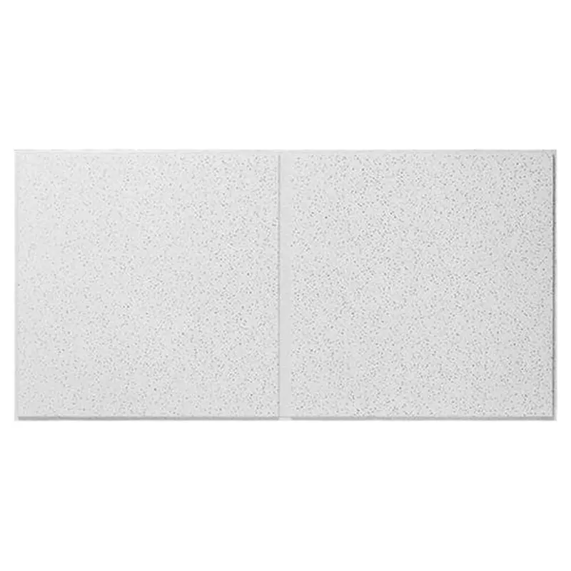 Armstrong Ceilings 48-in x 24-in Fine Fissured Second Look 10-Pack White Fissured 15/16-in Drop Acoustic Panel Ceiling Tilessq/ft