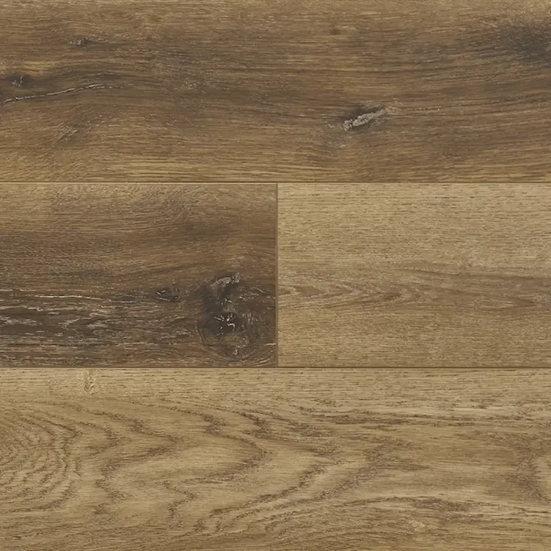 Armstrong Flooring (Sample) Assurity Mist Brown Waterproof Wood Look Interlocking or Glue (Adhesive) Luxury Vinyl Plank