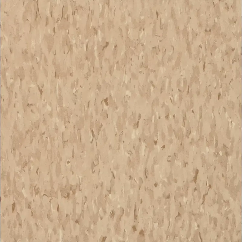 Armstrong Flooring (Sample) Imperial Texture Nougat Water Resistant Speckle Glue (Adhesive) VCT Tile