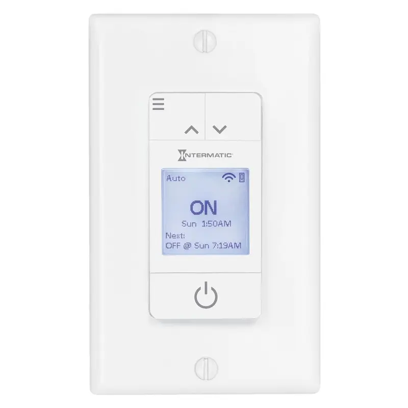 Ascend Smart Wi-Fi 15A 7-Day LED, Switch/Timer, No Hub Required, Works with Alexa, Google Assistant.45 / each
