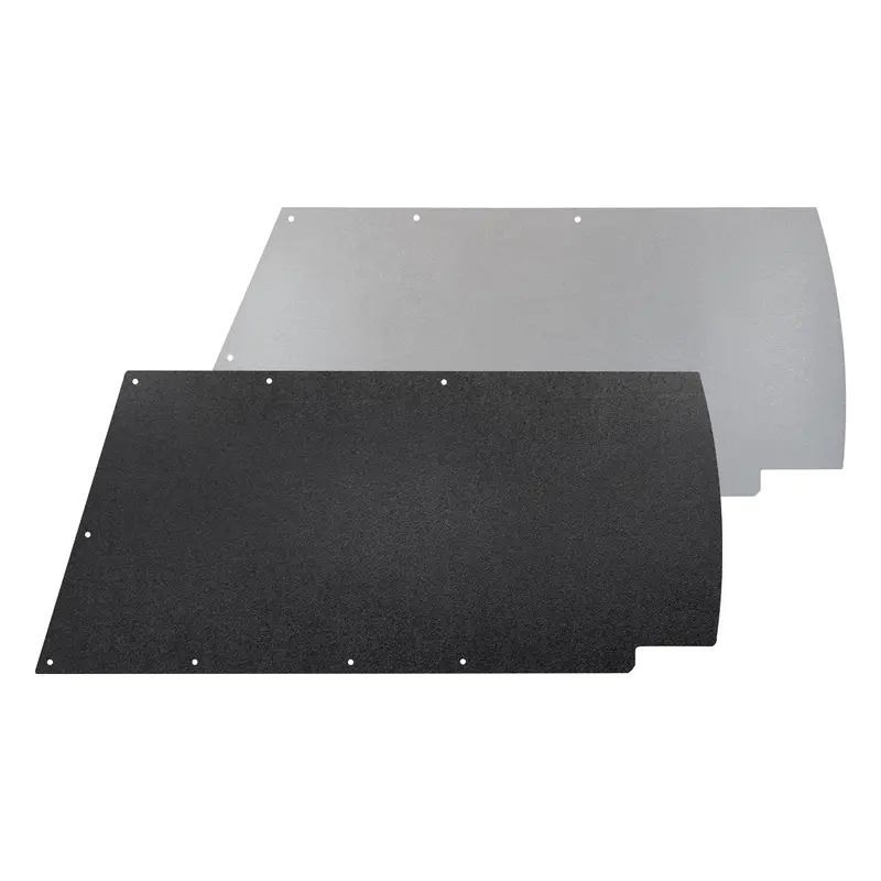 ABS Plastic Trim Panel - Right Rear Back Half [Vanagon]Black