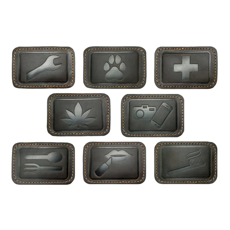 Leather Patches for Combi BagsGray 420