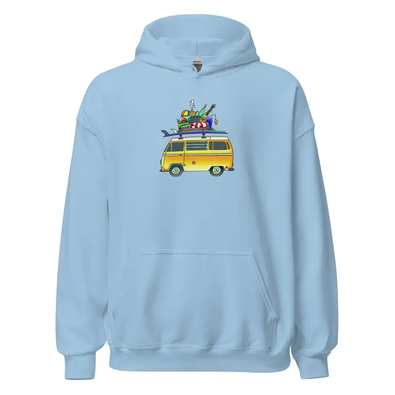 RAD Bus Unisex HoodieBlack / S