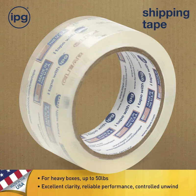 Intertape Polymer Corp 99657 1.88 in. x 60 yd. Tape Clear Acrylic1.88 in. x 60 yd.