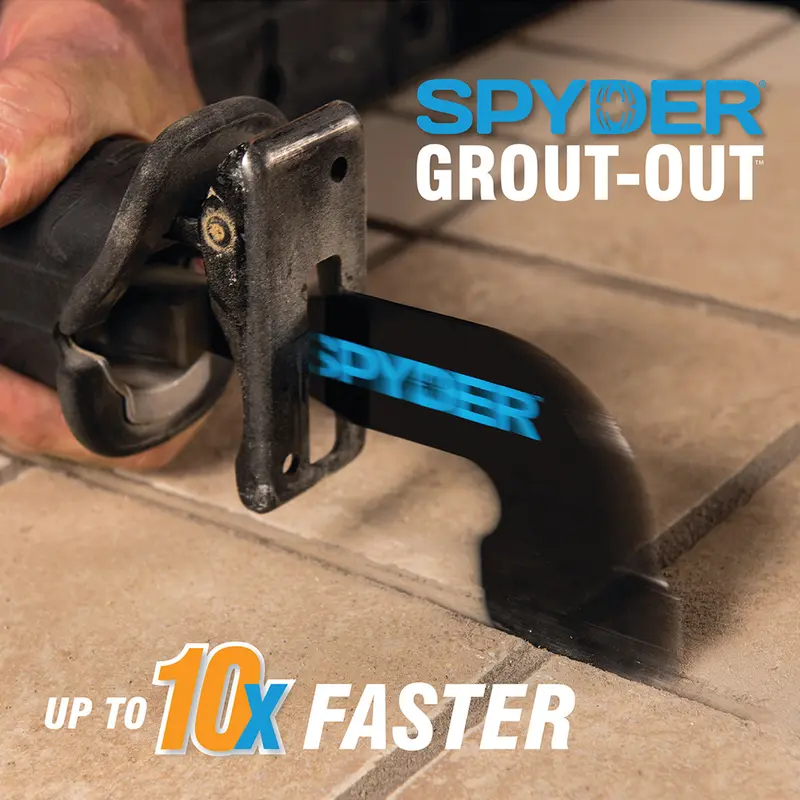 Spyder Products Grout-Out Reciprocating Blades 1/16" & 3/16"1/16" & 3/16"