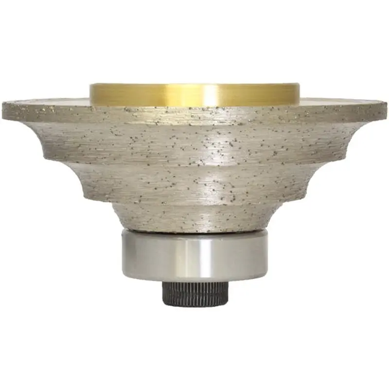 APEXX Continuous-Rim Router Bits Shape B B (Triple Waterfalls) Brass-Core Router BitsB B20 - Pos.1