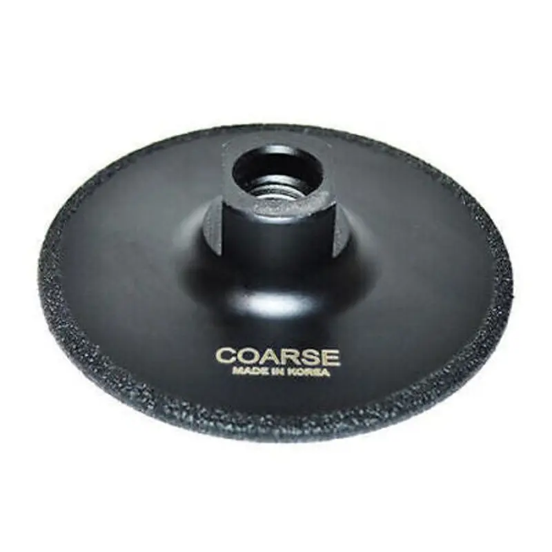 Kratos Vacuum Brazed 4"  Flat Cup WheelCoarse