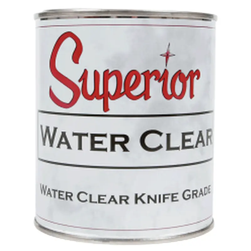 Superior Water Clear Polyester Knife Grade Adhesive